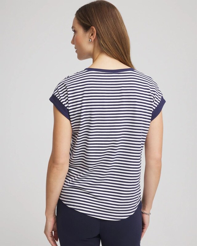 Zenergy UPF Striped Tee - image 3